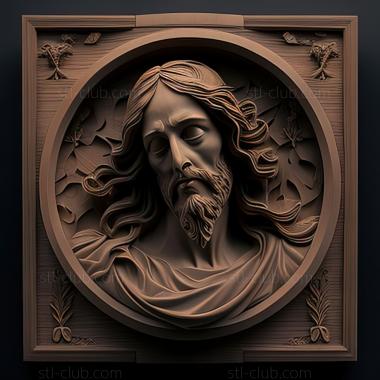 3D model st jesus (STL)